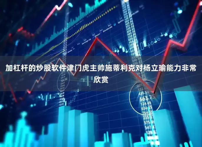 加杠杆的炒股软件津门虎主帅施蒂利克对杨立瑜能力非常欣赏