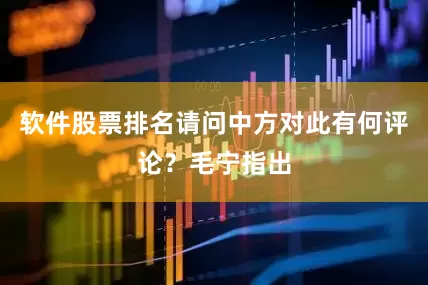 软件股票排名请问中方对此有何评论？毛宁指出